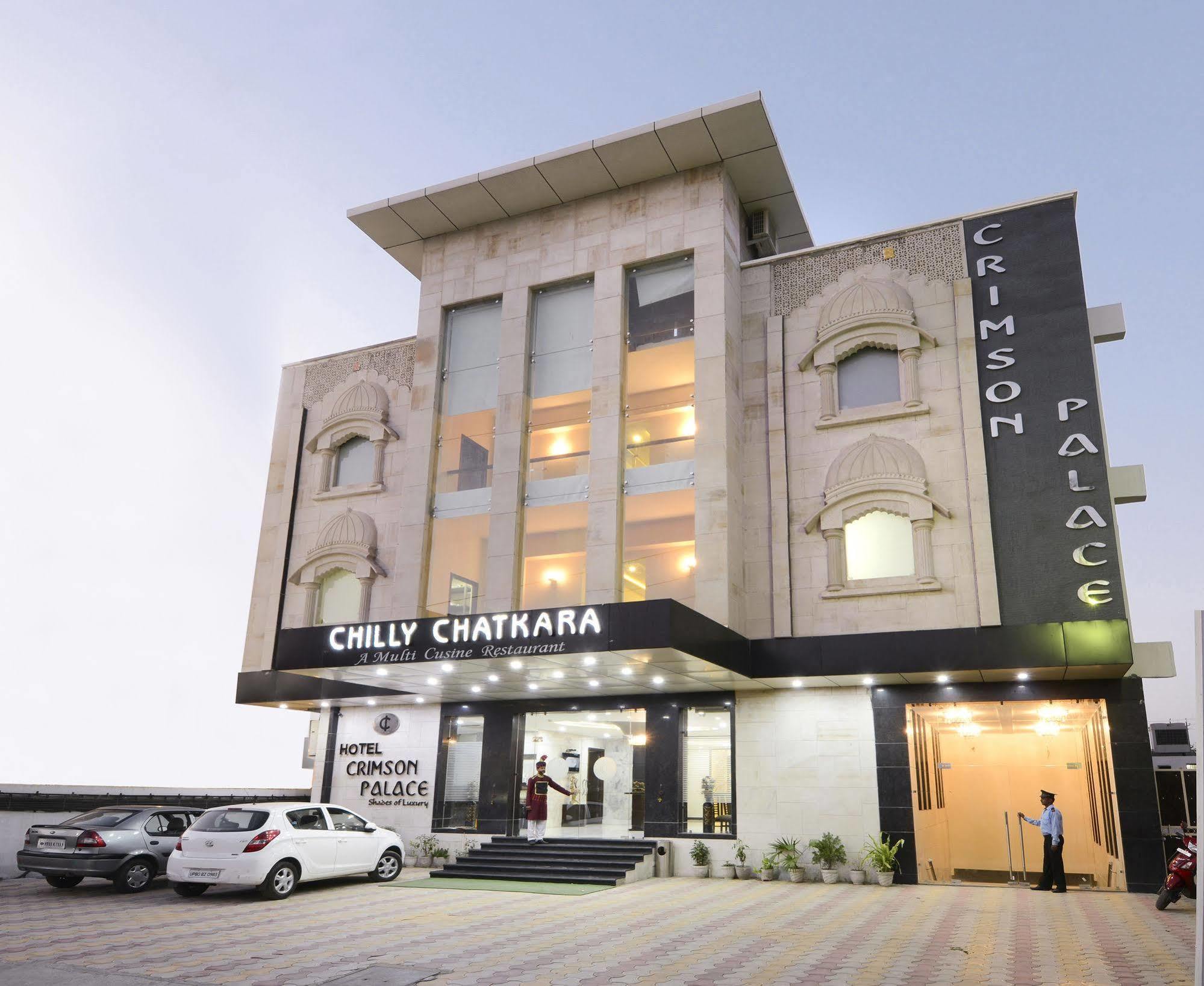 Hotel Crimson Palace Agra  Exterior foto